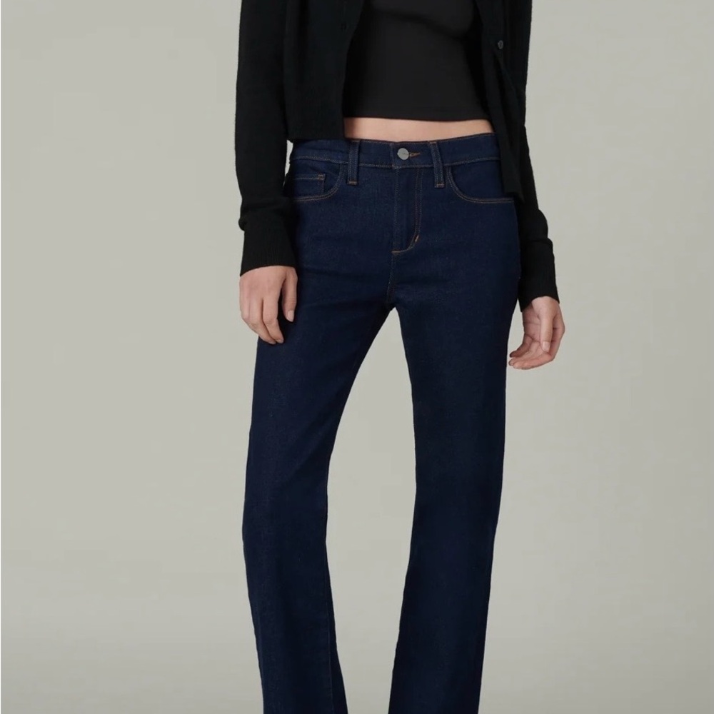Joe's Jeans Dark Blue Straight Leg Women's Jeans